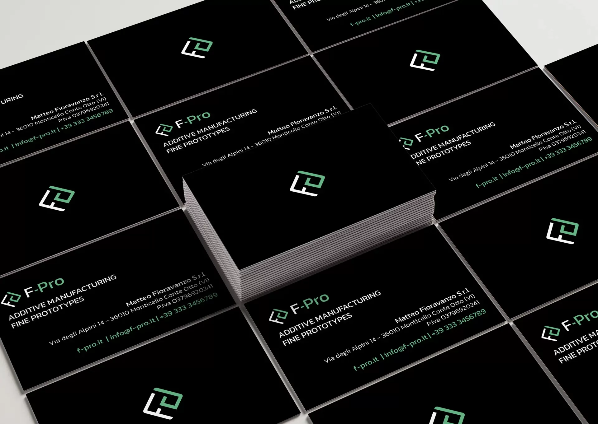 Branding - F-Pro - Federica Sanavio designer